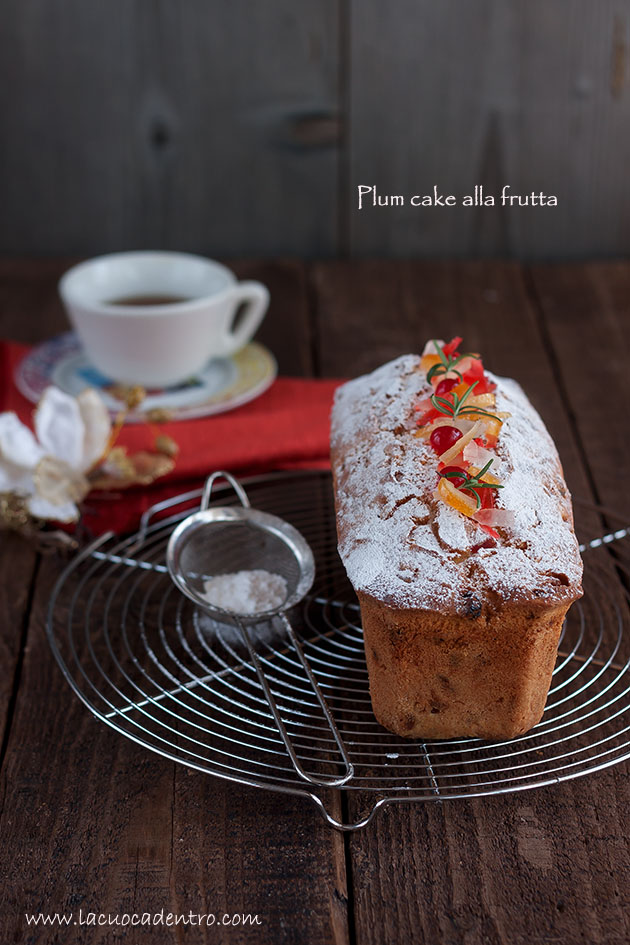 Plum cake alla frutta di Leonardo Di Carlo - La Cuoca Dentro